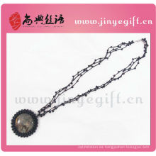 Shangdian Hand Crafted Gemstone Colgante de joyería de ganchillo